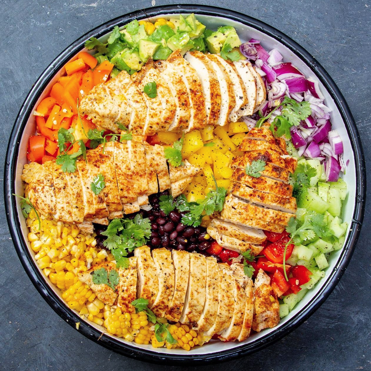 Zingy Chicken and Corn Salad-image