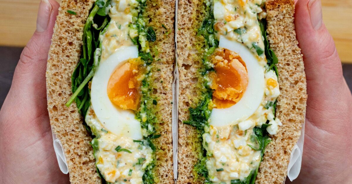 Best Egg & Cress Sandwich — How To Make An Egg & Cress Sandwich | Mob