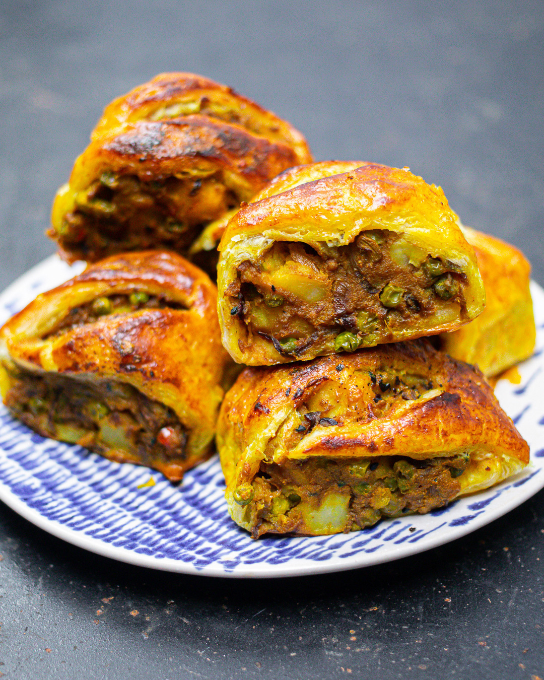 Spiced Pea and Potato Rolls-image