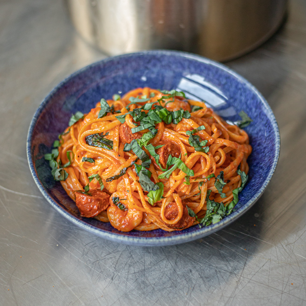 Prawn and Chorizo Linguine-image
