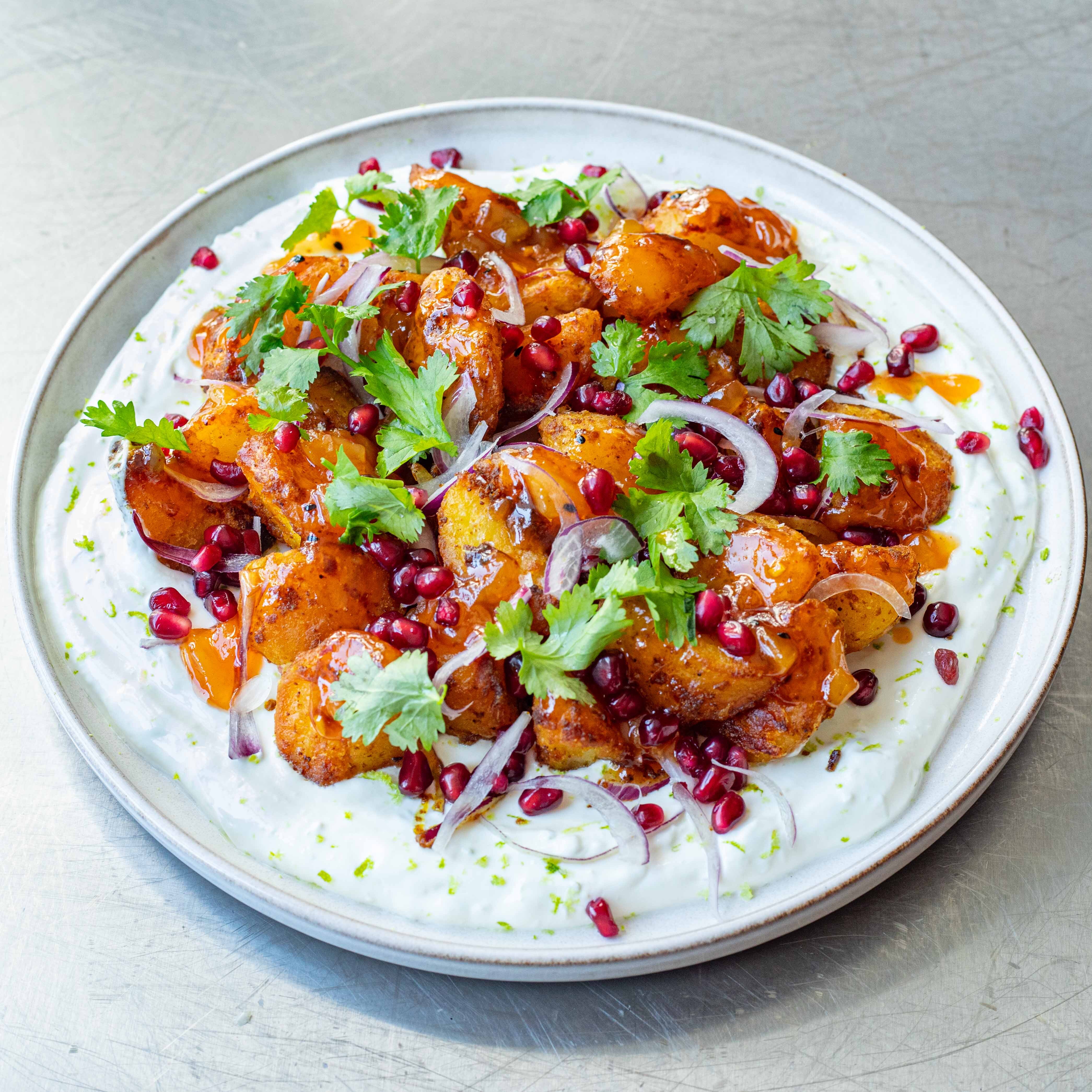 Roast Potato Aloo Chaat-image