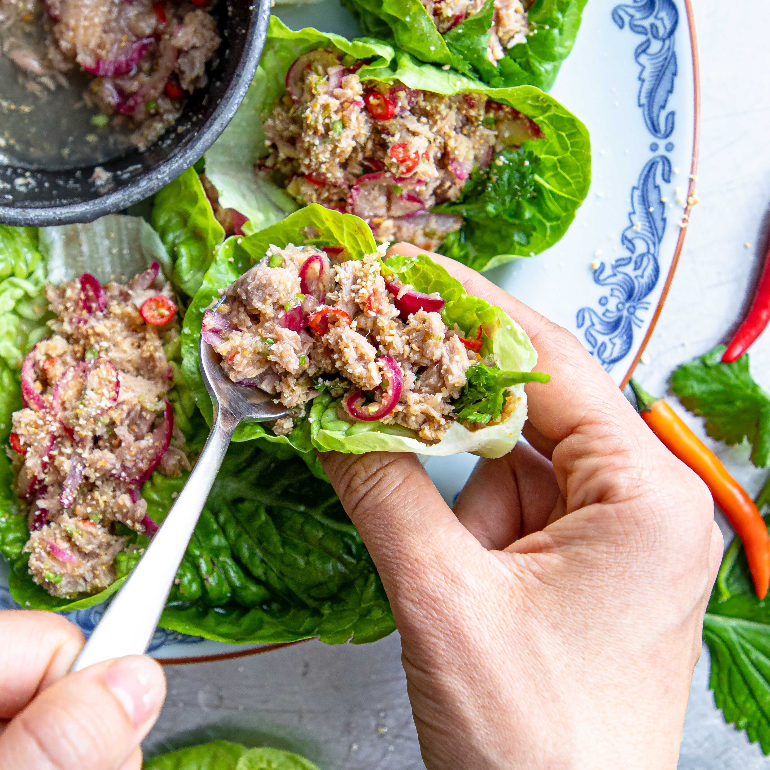 Spicy Tuna Larb-image
