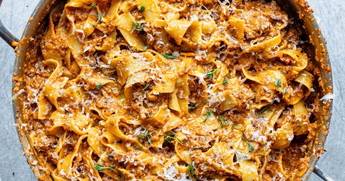 Mob — Cauliflower, Mushroom & Walnut Bolognese