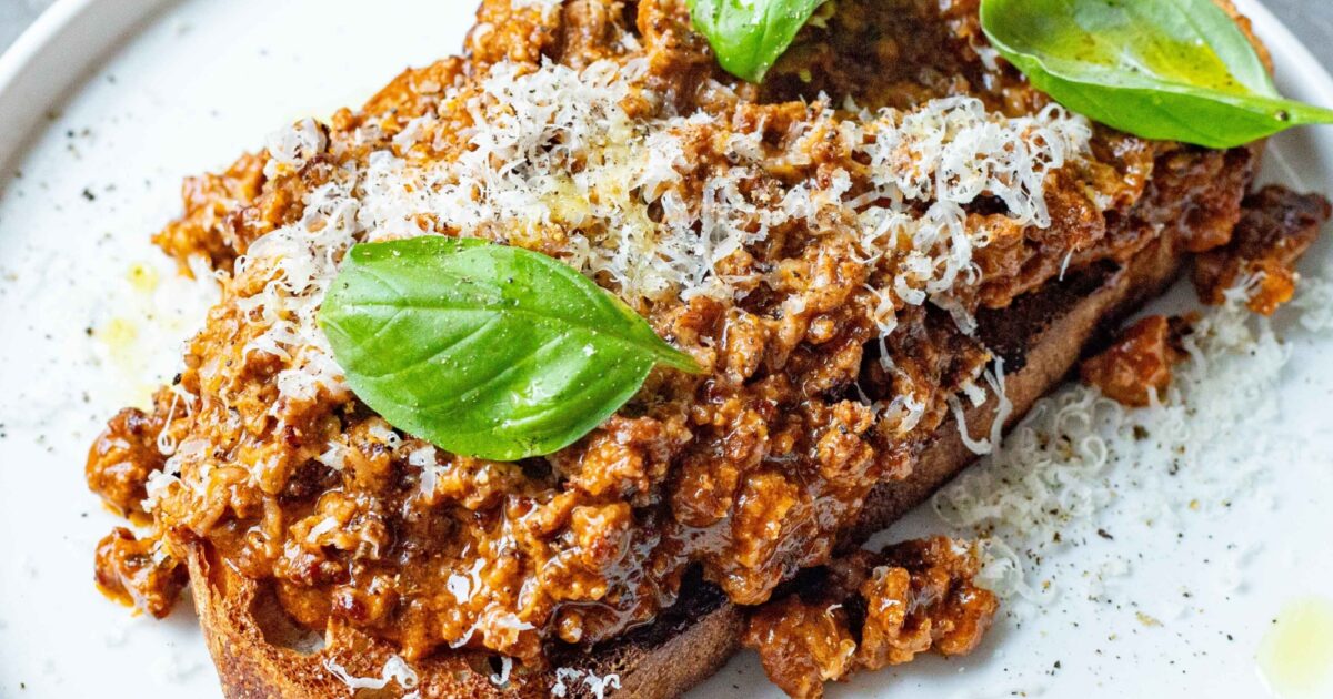 Bolognese On Toast | Mob