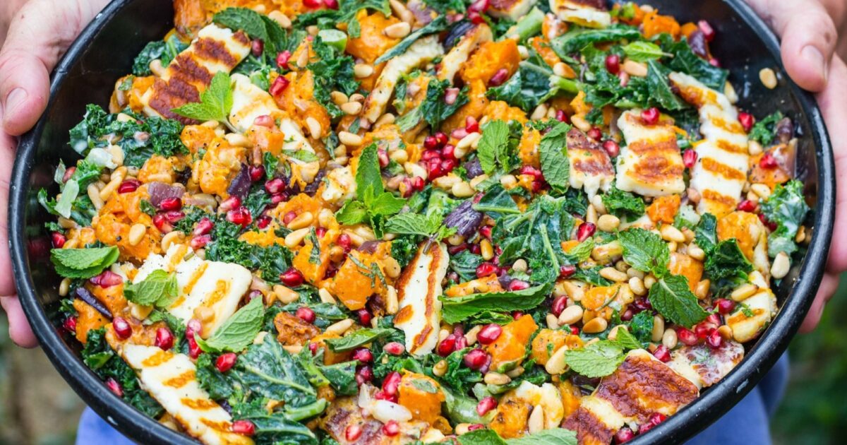 Mob — The Ultimate Halloumi, Butternut Squash & Tahini Salad