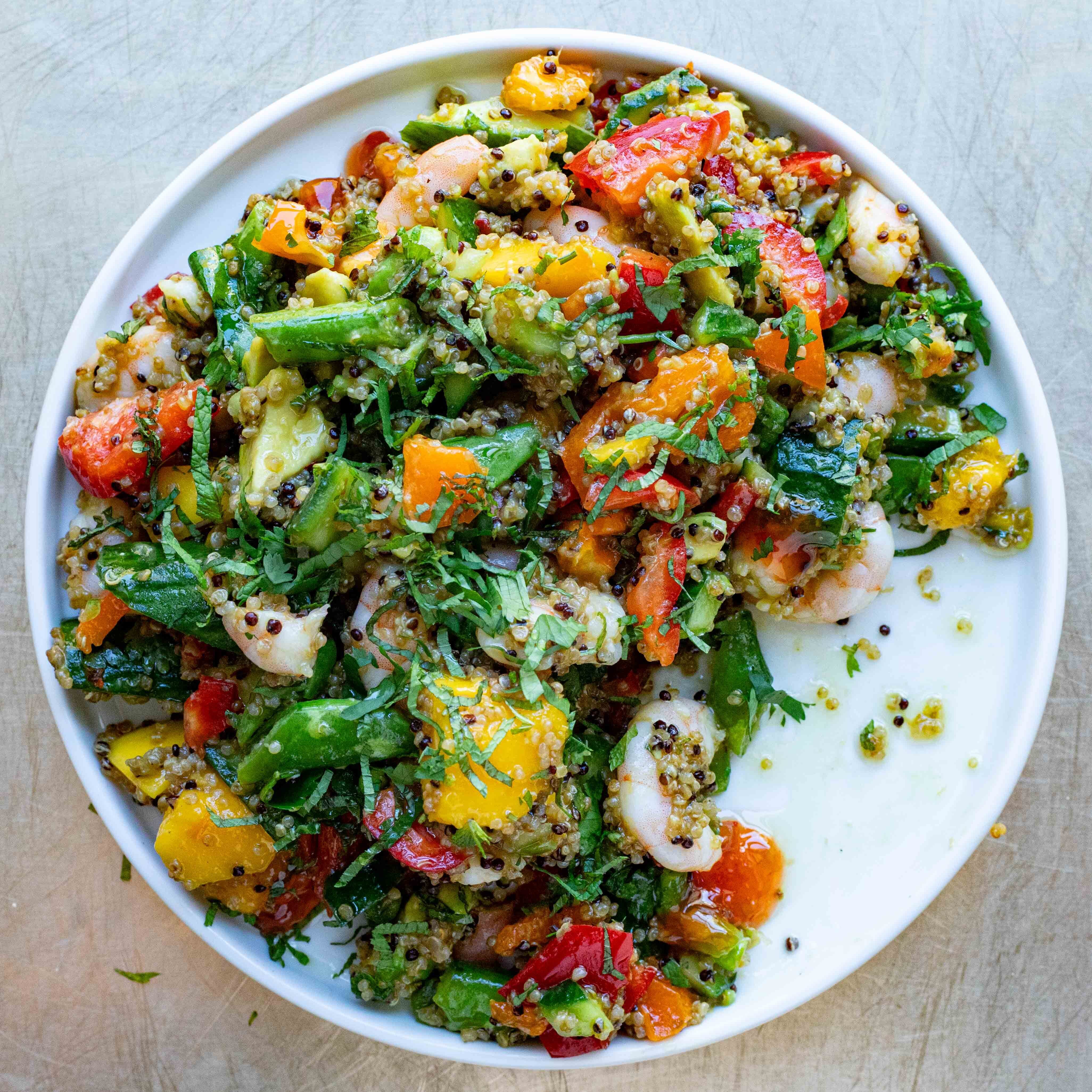 Prawn & Pepper Chopped Salad-image