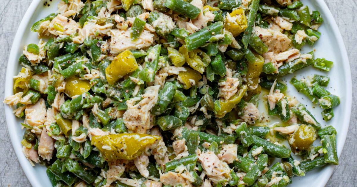 Tuna & Green Bean Chopped Salad