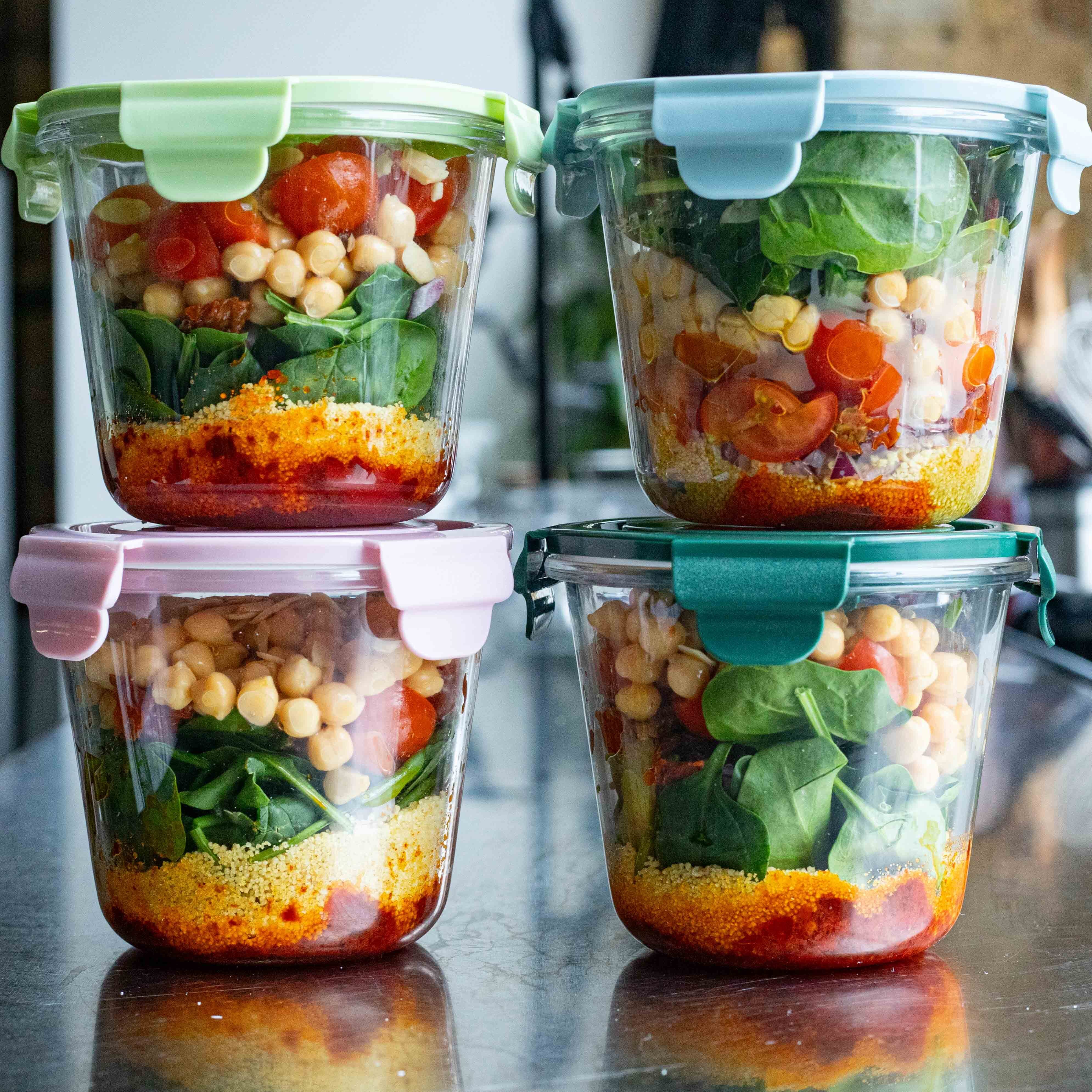 Lunch Box: Tomatoey Harissa Couscous Pots-image