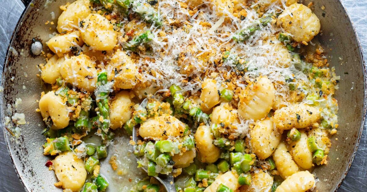 Asparagus &amp; Lemon Gnocchi | Mob