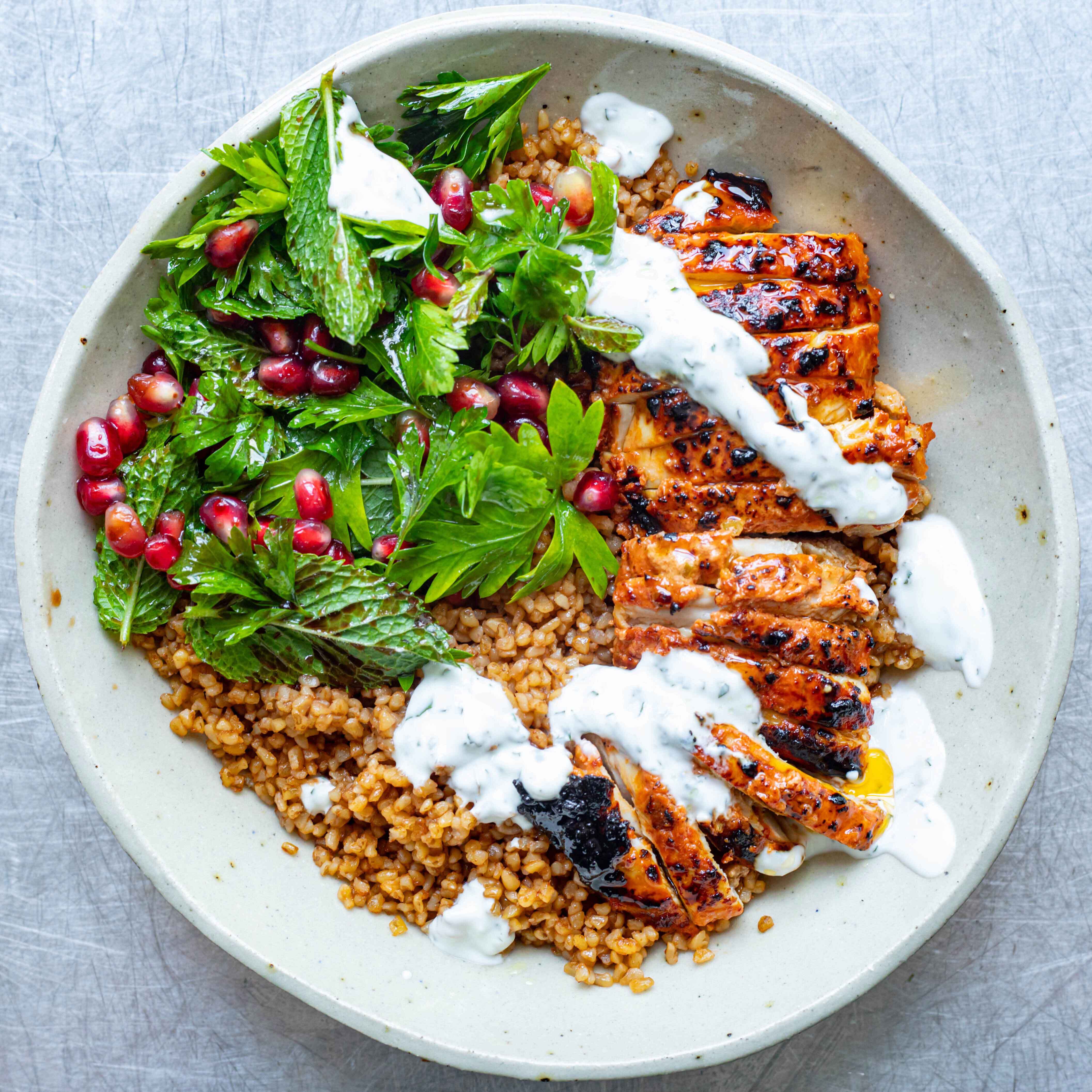 Smoky Chicken Bulgur Bowl-image