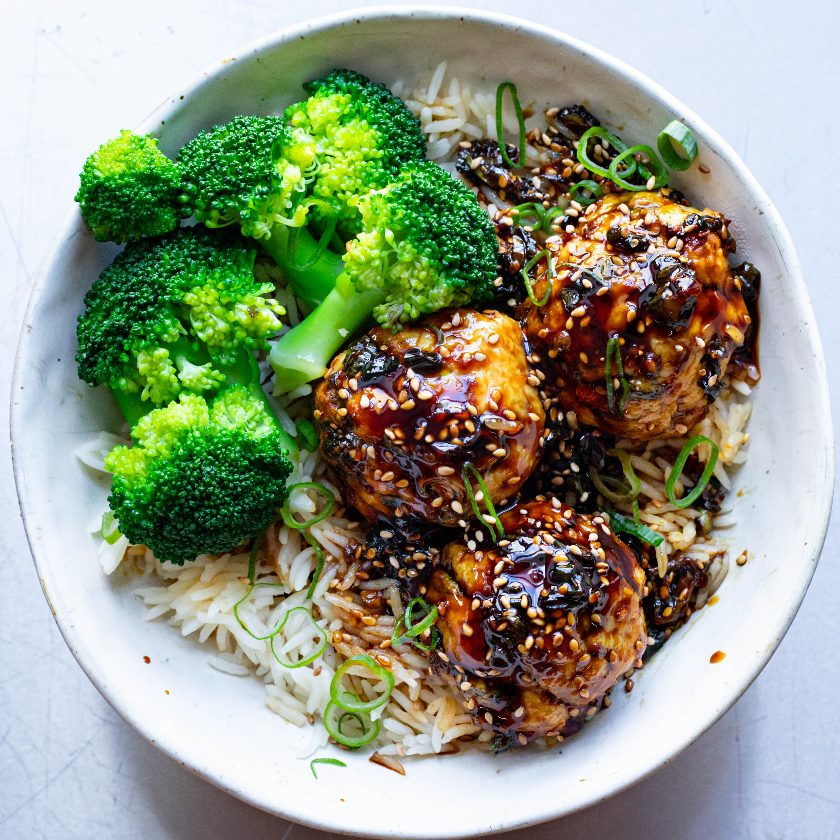 Sticky Sesame Chicken Meatballs-image