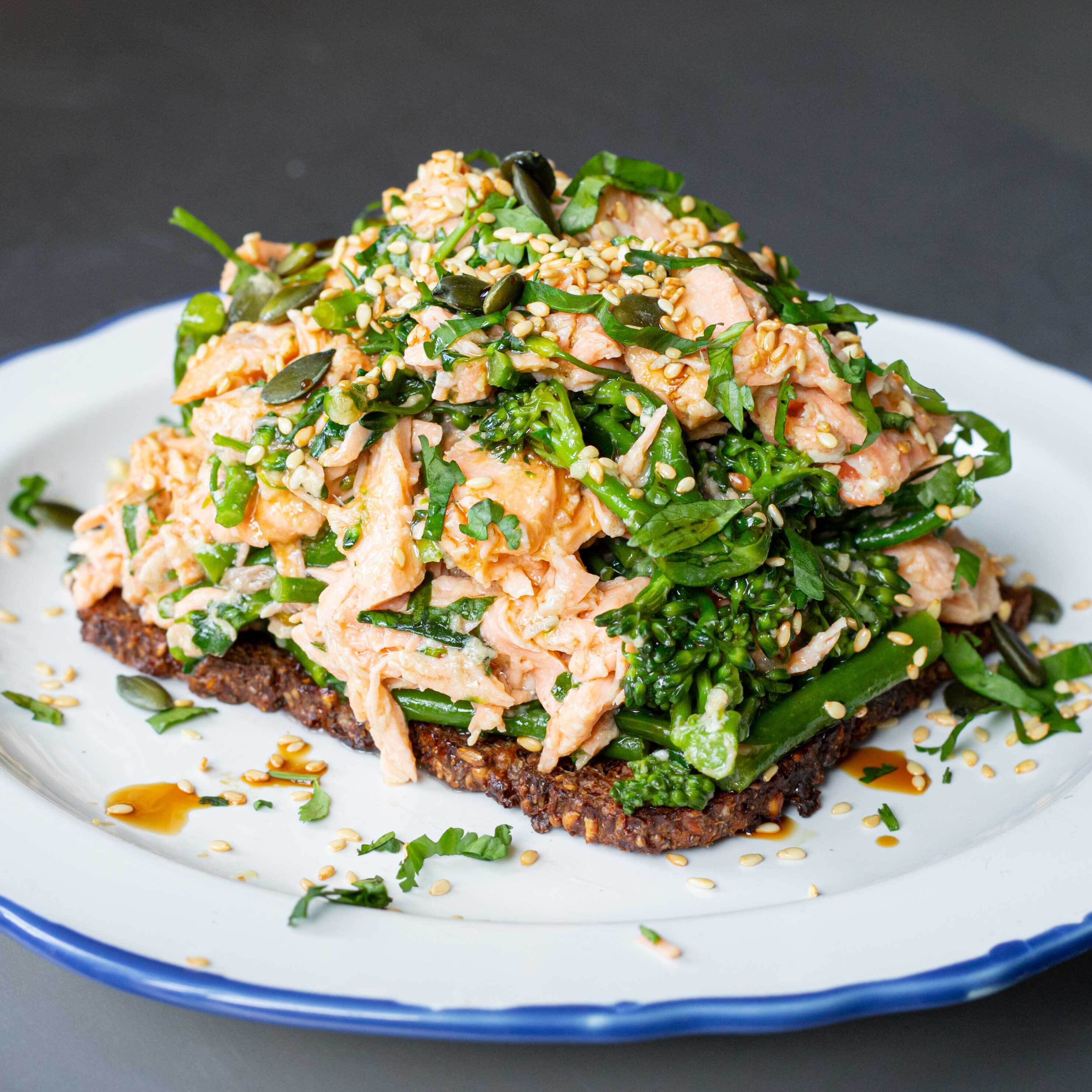 Salmon, Coriander & Miso Smoosh-image