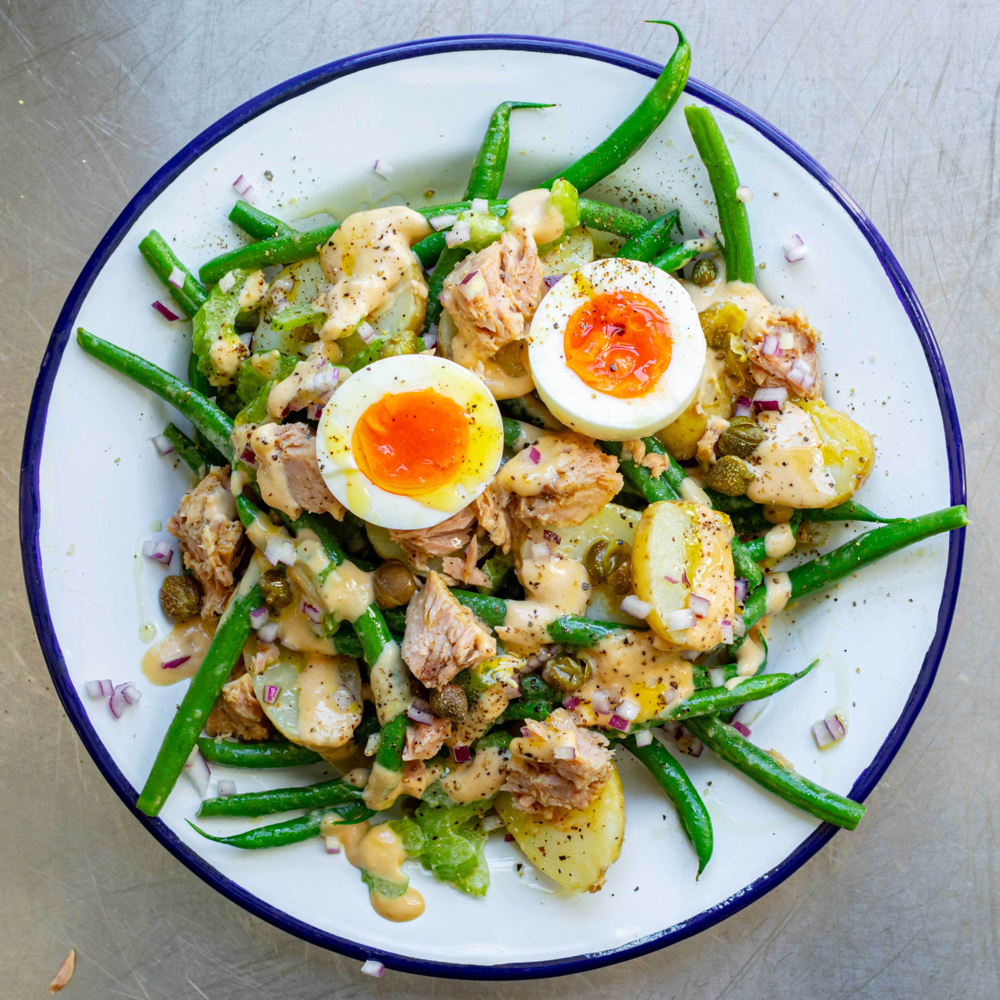 Tuna & Green Bean Tonnato Salad
