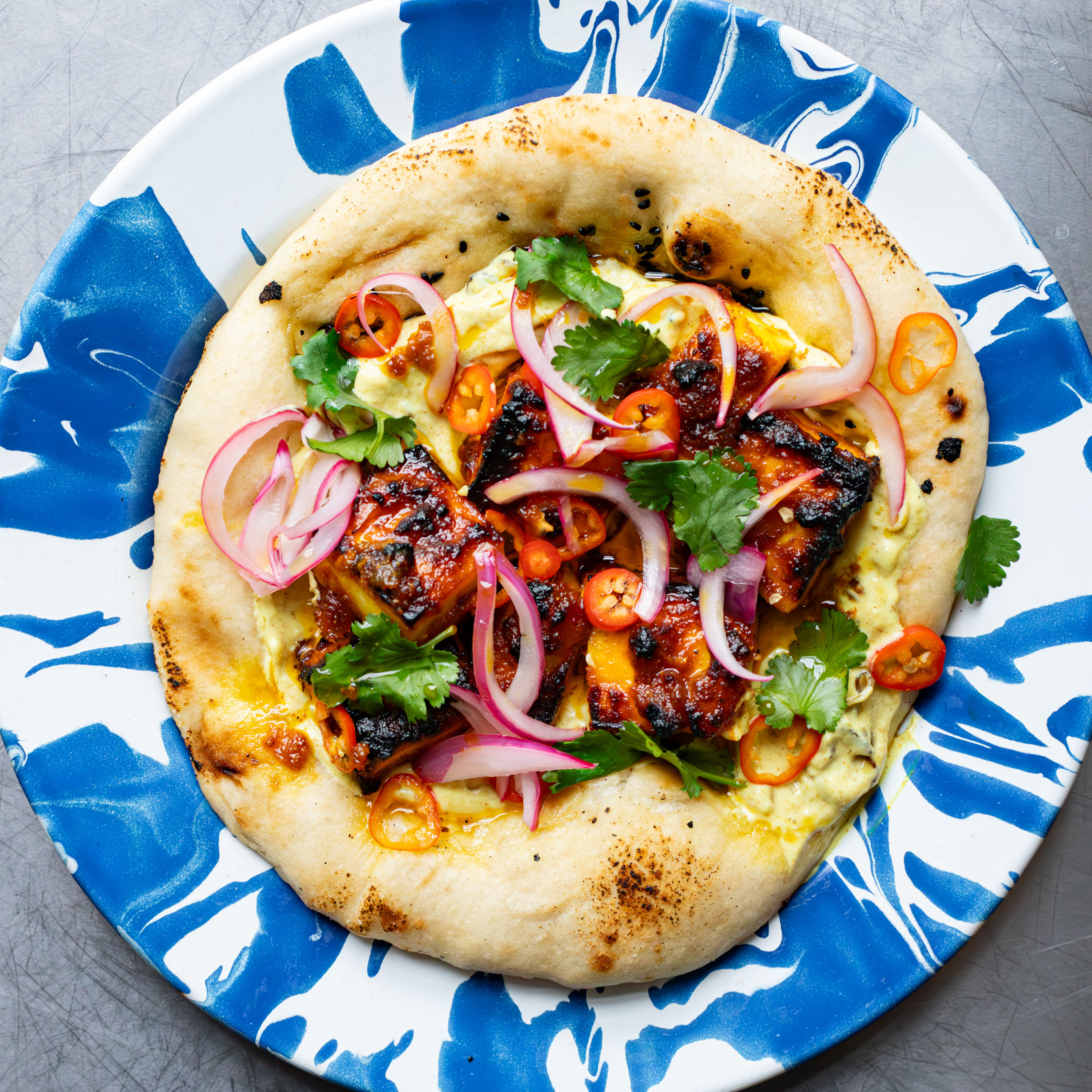 Sticky Mango Paneer Kebabs-image