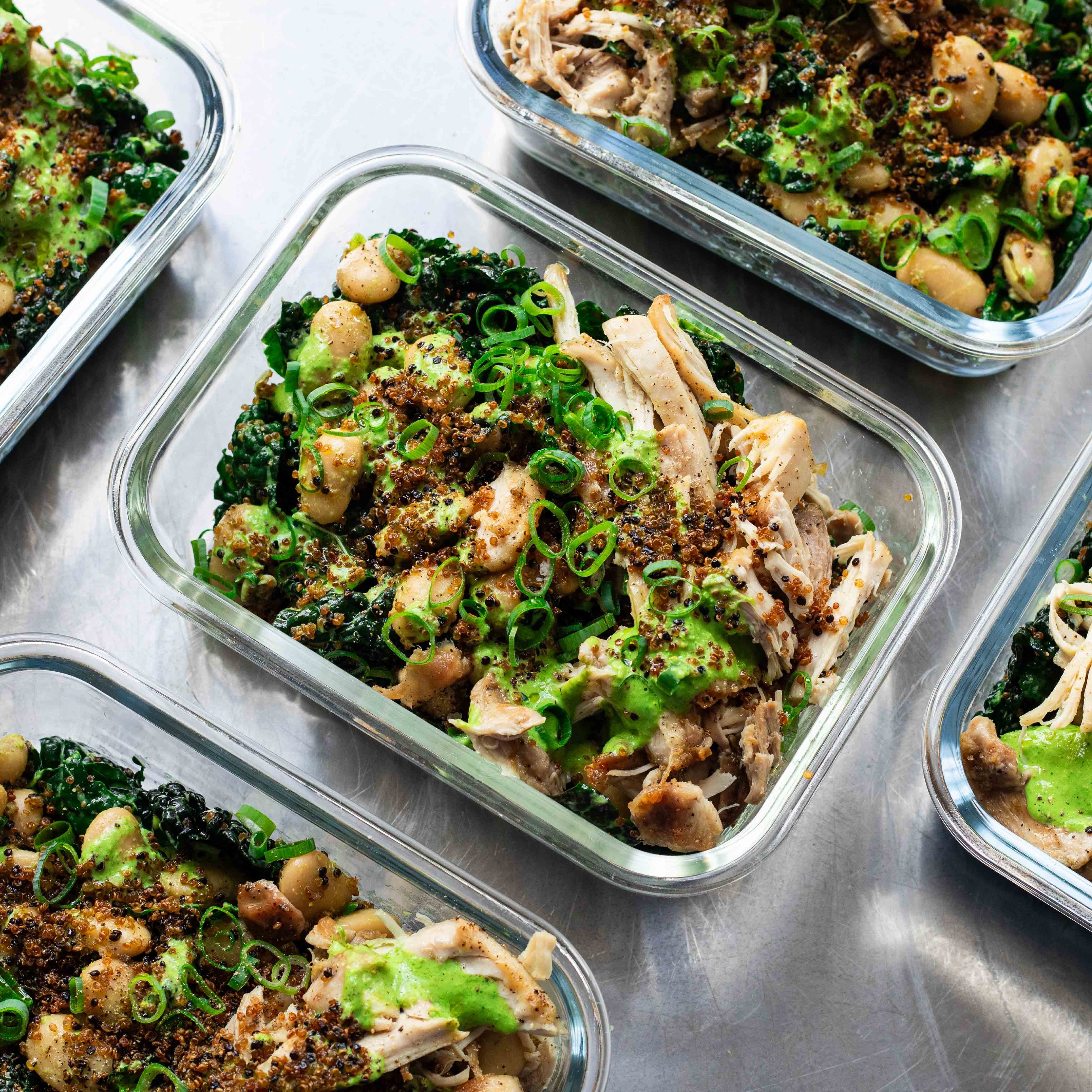 Lunch Box: Crunchy Quinoa & Chicken Salad-image
