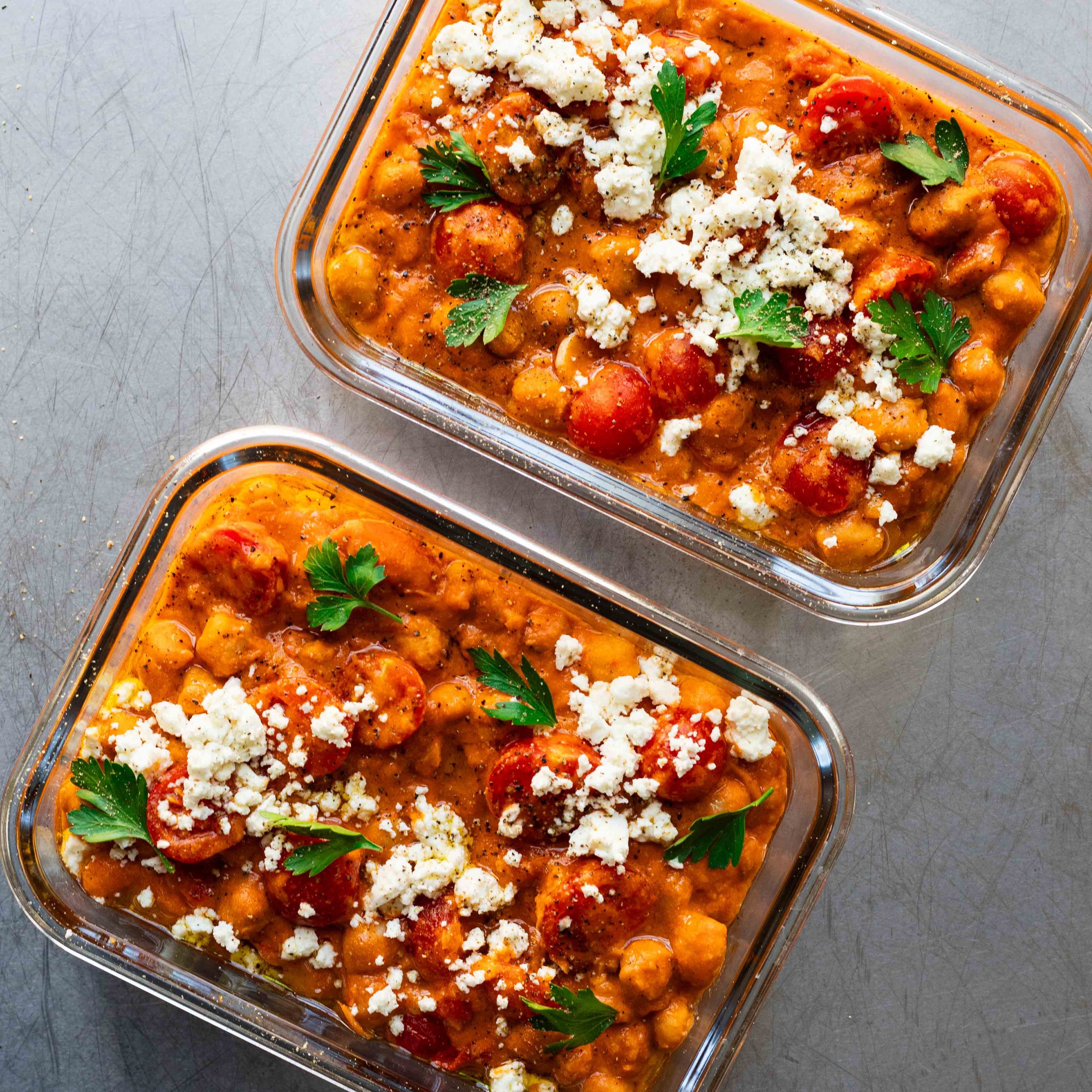 Lunch Box: Romesco Chickpeas-image