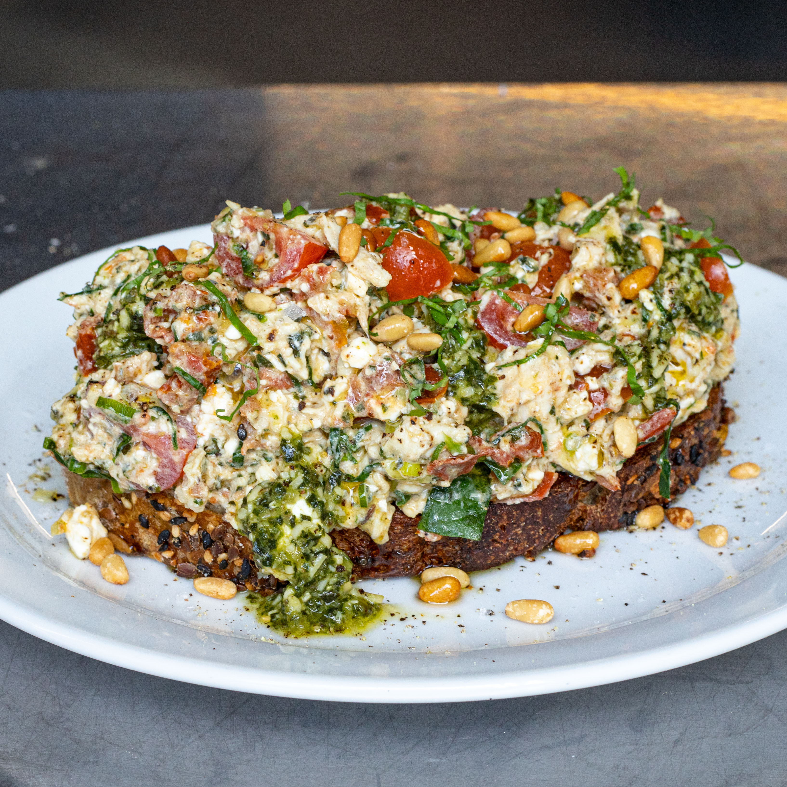 Chicken, Pesto & Sun-Dried Tomato High Protein Smash-image