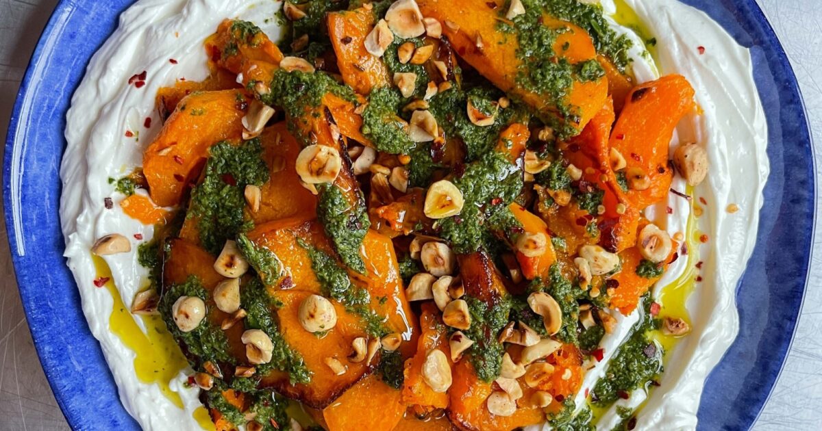 Roasted Squash with Zhoug | Mob